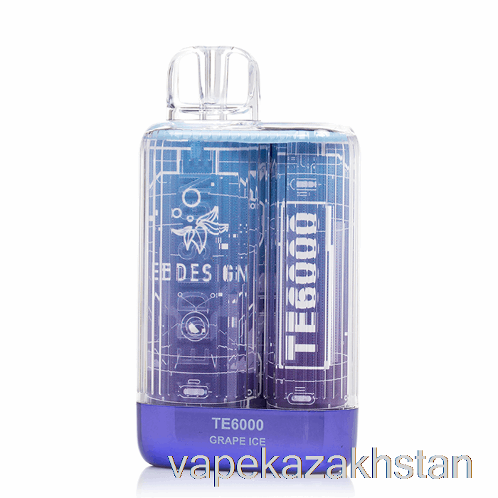 Vape Kazakhstan EB TE6000 Disposable Grape Ice